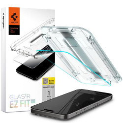 Spigen Glas.TR iPhone 15 Pro Max 6.7" "EZ FIT" clear tempered glass AGL06878
