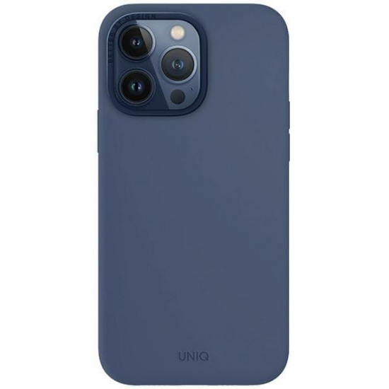 UNIQ Lino Hue Apple iPhone 15 Pro Max MagClick Charging navy blue