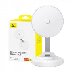 Baseus MagPro adhesive phone holder white