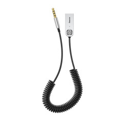 Baseus BA01 USB Wireless Bluetooth 5.0 AUX adapter jack cable black (CABA01-01) Baseus BA01 USB Wireless Bluetooth 5.0 AUX adapter jack cable black (CABA01-01)