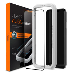 TEMPERED GLASS SPIGEN ALM GLASS FC IPHONE 11 BLACK