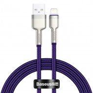 Baseus Cafule Series Metal Data Cable USB - Lightning 2.4A 1 m violet (CALJK-A05)
