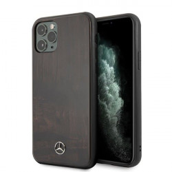 Mercedes MEHCN58VWOBR iPhone 11 Pro hard case brown / brown Wood Line Rosewood Mercedes MEHCN58VWOBR iPhone 11 Pro hard case brown / brown Wood Line Rosewood
