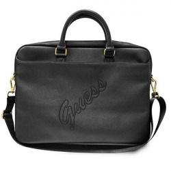 Guess Bag GUCB15PUSASBK 15 &quot;black / black Saffiano Script