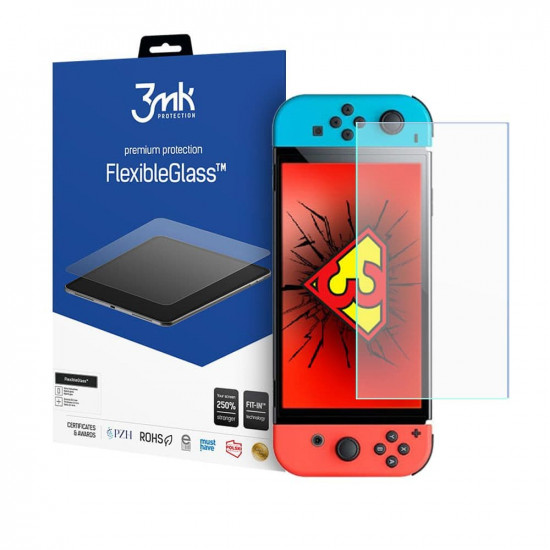 3MK FlexibleGlass Nintendo Switch Oled Hybrid Glass