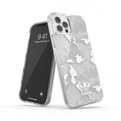 Adidas OR SnapCase Camo iPhone 12/12 Pro transparent / white 43705