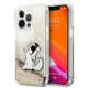 Karl Lagerfeld KLHCP13XGCFD iPhone 13 Pro Max 6,7" złoty/gold hardcase Liquid Glitter Choupette Fun Karl Lagerfeld KLHCP13XGCFD iPhone 13 Pro Max 6,7" złoty/gold hardcase Liquid Glitter Choupette Fun