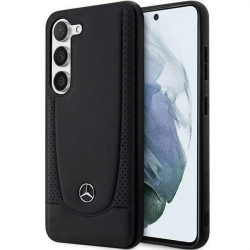 Mercedes MEHCS23SARMBK Samsung S23 S911 black hardcase Leather Urban