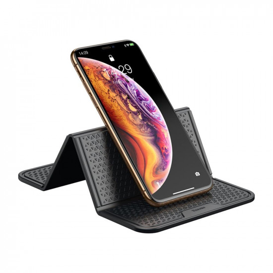 Baseus Folding Bracket Antiskid Pad Self-adhesive Holder Nanopad black (SUWNT-01) Baseus Folding Bracket Antiskid Pad Self-adhesive Holder Nanopad black (SUWNT-01)