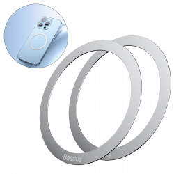 Baseus Halo Series magnetic ring silver [2 PACK]
