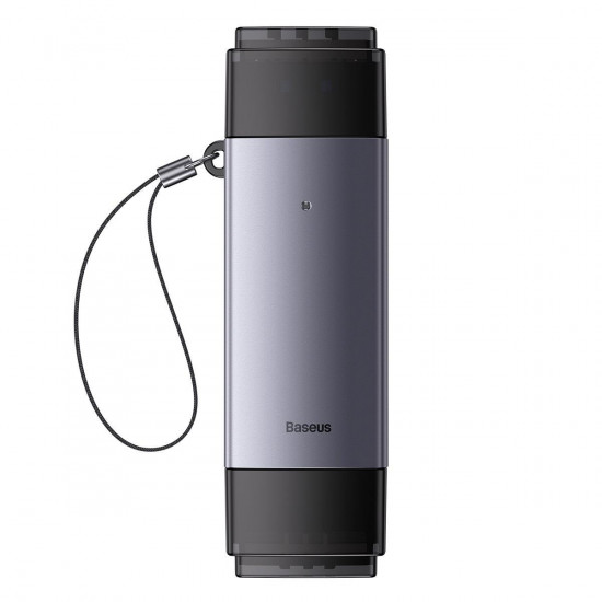 Baseus Lite Series USB-A & Type-C to SD/TF Card Reader Grey Baseus Lite Series USB-A & Type-C to SD/TF Card Reader Grey