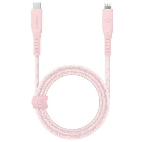 ENERGEA Flow cable USB-C - Lightning C94 MFI 1.5m pink 60W 3A PD Fast Charge