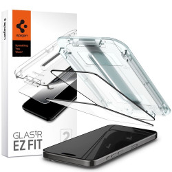 Spigen GLAS.tR ez Fit FC Apple iPhone 15 Pro Max Black [2 PACK]