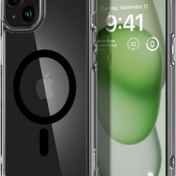 Spigen Ultra Hybrid Mag MagSafe Apple iPhone 15 Plus Black