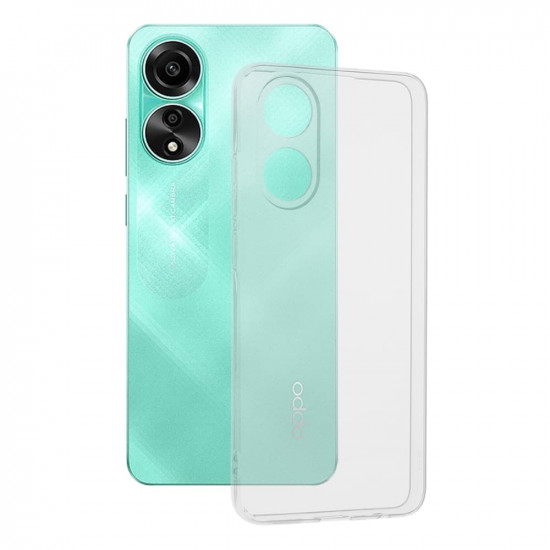 Techsuit  Clear Silicone  Oppo A78 4G  Transparent