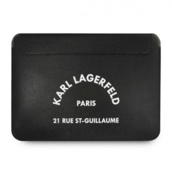 Karl Lagerfeld Sleeve KLCS133RSGSFBK 13" czarny/black Saffiano RSG