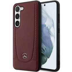 Mercedes MEHCS23MARMRE Samsung S23+ S916 red hardcase Leather Urban Bengale