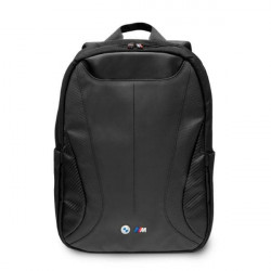 BMW backpack BMBP15SPCTFK 16" black Carbon&Leather Tricolor BMW backpack BMBP15SPCTFK 16" black Carbon&Leather Tricolor