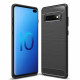 Techsuit Carbon Silicone Samsung Galaxy S10 Plus Black Techsuit Carbon Silicone Samsung Galaxy S10 Plus Black