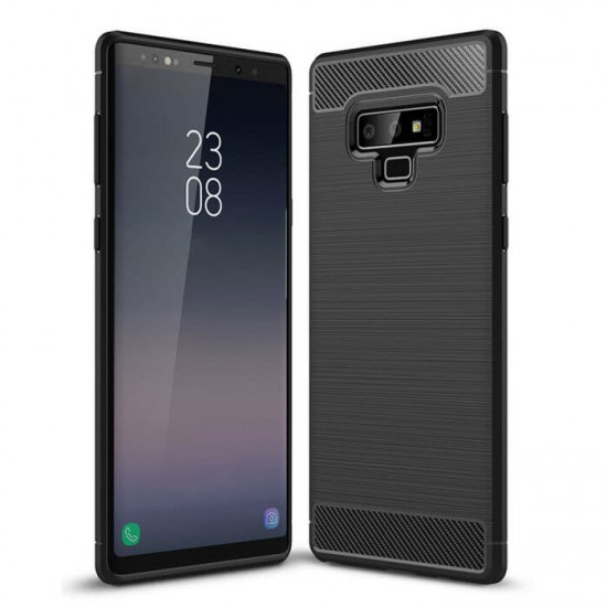 Techsuit Carbon Silicone Samsung Galaxy Note 9 Black Techsuit Carbon Silicone Samsung Galaxy Note 9 Black