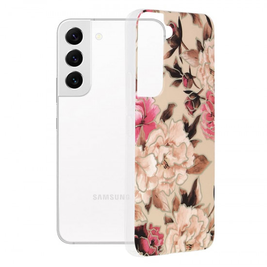 Techsuit Marble Series Samsung Galaxy S22 Mary Berry Nude Techsuit Marble Series Samsung Galaxy S22 Mary Berry Nude