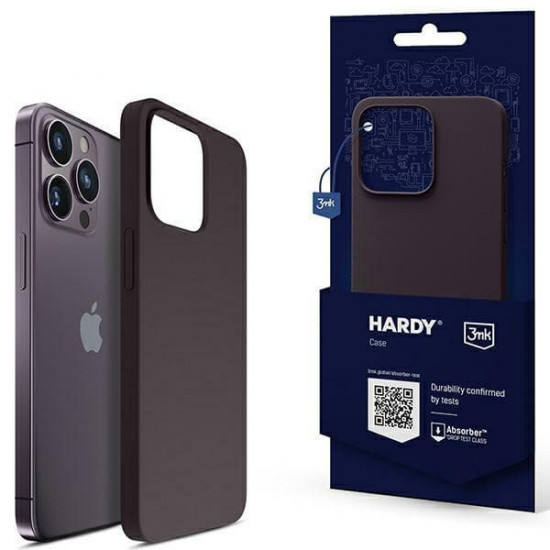 3MK Hardy Case iPhone 14 Pro Max 6,7" deep purple MagSafe