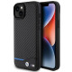 BMW BMHCP15M22NBCK iPhone 15 Plus 6.7" black Leather Carbon BMW BMHCP15M22NBCK iPhone 15 Plus 6.7" black Leather Carbon