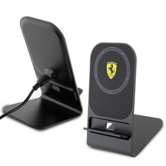 Ferrari FEMFBMALK Inductive Charger 15W black/black 2023 Collection MagSafe