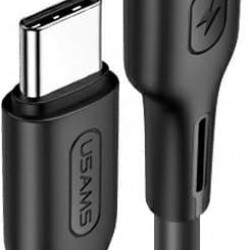 USAMS Cable U43 USB-C - USB-C 100W PD Fast Charge 5A 1.2m black SJ459USB01 (US-SJ459)