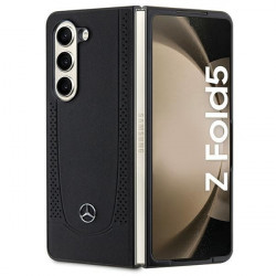 Mercedes MEHCZFD5ARMBK Z Fold5 F946 black hardcase Leather Urban