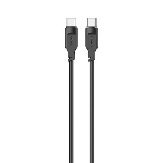 USAMS USB-C - USB-C Cable PD 1,2m 100W Lithe Series black SJ567USB01(US-SJ567)