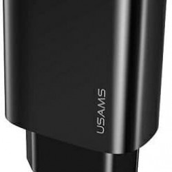 USAMS Wall Charger 1xUSB-C+1xUSB T35 20W PD3.0 +QC3.0 Fast Charging black CC121TC02 (US-CC121)