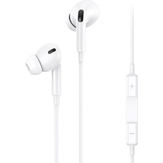 USAMS Earphones stereo EP-41 USB-C white SJ452HS01