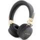Guess Bluetooth headphones GUBH704GEMK black 4G Metal Logo