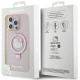 Hello Kitty HKHMP15XHRSGEP iPhone 15 Pro Max 6.7" pink hardcase Ring Stand Glitter Electrop Logo MagSafe Hello Kitty HKHMP15XHRSGEP iPhone 15 Pro Max 6.7" pink hardcase Ring Stand Glitter Electrop Logo MagSafe