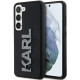 Karl Lagerfeld KLHCS23M3DMBKCK S23+ S916 black hardcase 3D Rubber Glitter Logo