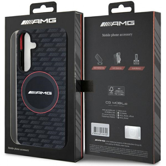 AMG AMHMS24S23SMRK S24 S921 black hardcase Silicone Carbon Pattern MagSafe AMG AMHMS24S23SMRK S24 S921 black hardcase Silicone Carbon Pattern MagSafe