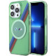 BMW BMHMP15LHDTN iPhone 15 Pro 6.1" green hardcase M Tricolor Stripes MagSafe BMW BMHMP15LHDTN iPhone 15 Pro 6.1" green hardcase M Tricolor Stripes MagSafe