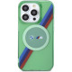 BMW BMHMP15LHDTN iPhone 15 Pro 6.1" green hardcase M Tricolor Stripes MagSafe BMW BMHMP15LHDTN iPhone 15 Pro 6.1" green hardcase M Tricolor Stripes MagSafe