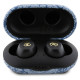 Guess Bluetooth Headphones GUTWSP4EGB TWS + Docking Station ENC blue 4G Metal
