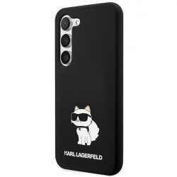 Karl Lagerfeld KLHCS24SSNCHBCK S24 S921 hardcase black Silicone Choupette