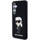 Karl Lagerfeld KLHCS24SSNIKBCK S24 S921 hardcase black Silicone Ikonik