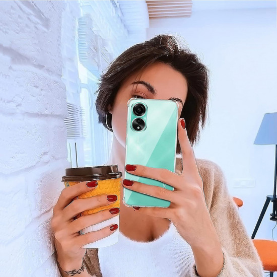 Techsuit Shockproof Clear Silicone Oppo A58 4G Clear Techsuit Shockproof Clear Silicone Oppo A58 4G Clear