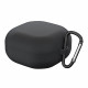 Techsuit  Silicone Case  for Samsung Galaxy Buds FE / 2 Pro / 2 / Live / Pro, Smooth Ultrathin Material  Black