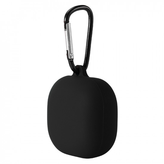 Techsuit  Silicone Case  for Samsung Galaxy Buds FE / 2 Pro / 2 / Live / Pro, Smooth Ultrathin Material  Black
