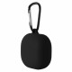 Techsuit  Silicone Case  for Samsung Galaxy Buds FE / 2 Pro / 2 / Live / Pro, Smooth Ultrathin Material  Black