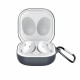 Techsuit  Silicone Case  for Samsung Galaxy Buds FE / 2 Pro / 2 / Live / Pro, Smooth Ultrathin Material  Black