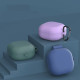Techsuit  Silicone Case  for Samsung Galaxy Buds FE / 2 Pro / 2 / Live / Pro, Smooth Ultrathin Material  Black