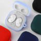 Techsuit  Silicone Case  for Samsung Galaxy Buds FE / 2 Pro / 2 / Live / Pro, Smooth Ultrathin Material  Black
