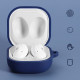 Techsuit  Silicone Case  for Samsung Galaxy Buds FE / 2 Pro / 2 / Live / Pro, Smooth Ultrathin Material  Black